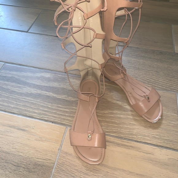 Michael Kors Sofia Tall Gladiator Sandals size 8 - Picture 2 of 8